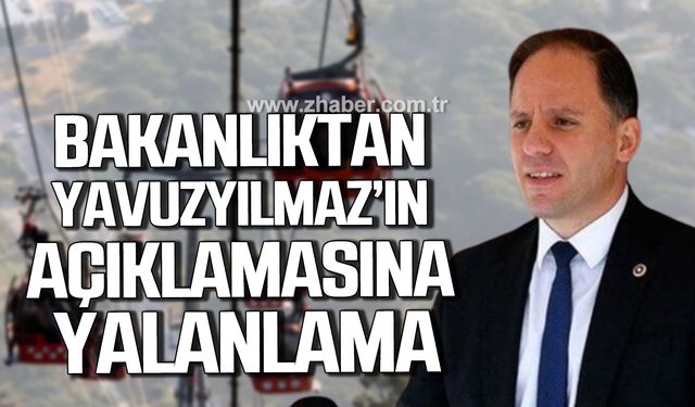 Sanayi ve Teknoloji Bakanlığından Deniz Yavuzyılmaz'ın teleferik açıklamasına yalanlama!