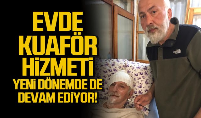 Evde kuaför hizmeti yeni dönemde de devam ediyor!