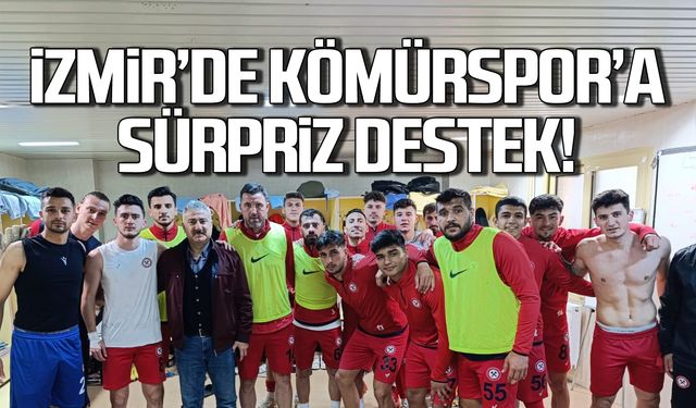 İzmir'de Kömürspor'a sürpriz destek!