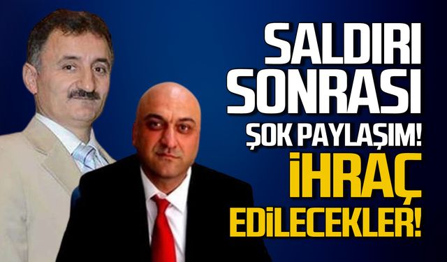 Saldırı sonrası şok paylaşım! Ak Parti'den ihraç edilecekler!