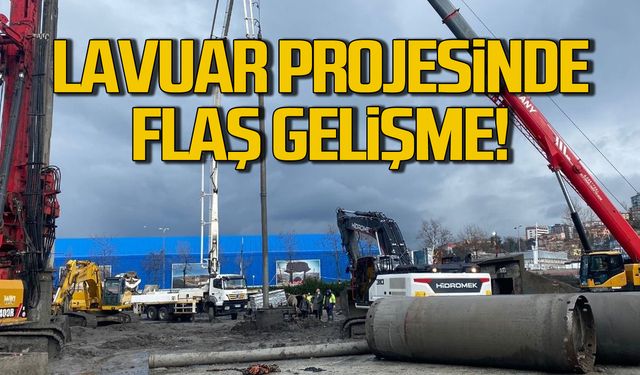 Zonguldak Lavuar projesinin yüklenici firması battı!