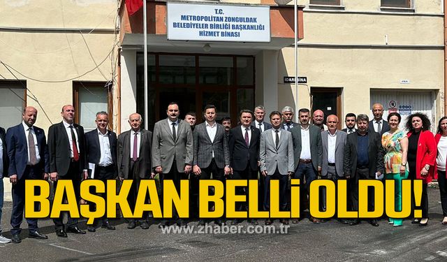 Tahsin Erdem Metropolitan Zonguldak Belediyeler Birliği başkanı oldu