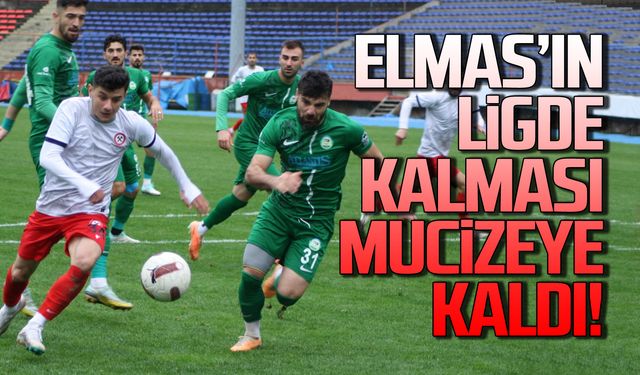 Kömürspor'un ligde kalması mucizeye kaldı!