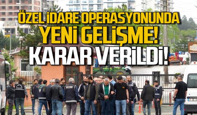 Özel idarede yolsuzluk operasyonunda yeni gelişme!