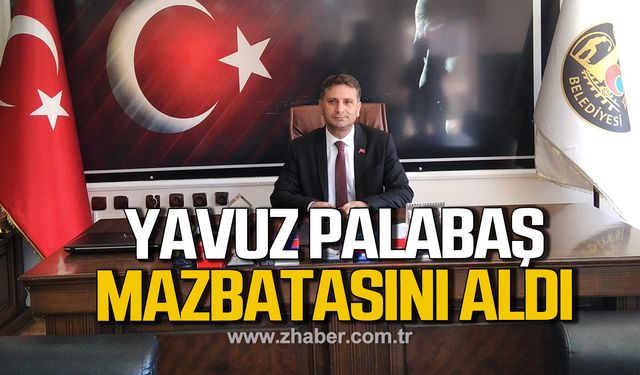 Çatalağzı Belediye Başkanı Yavuz Palabaş mazbatasını aldı!