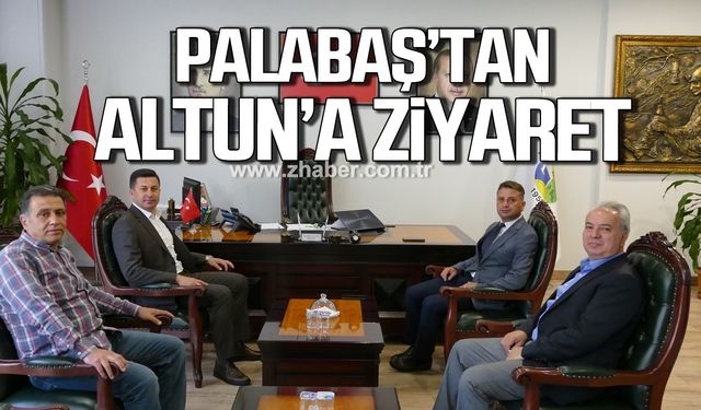 Yavuz Palabaş'tan Kamil Altun'a hayırlı olsun ziyareti!