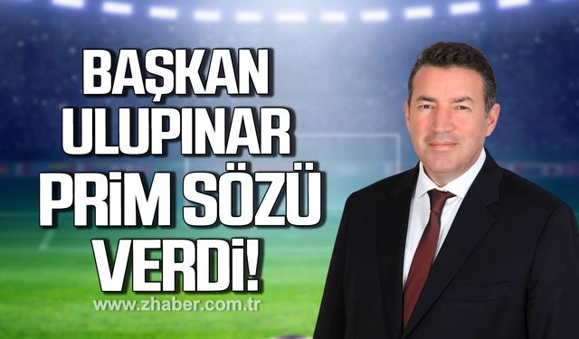 Özcan Ulupınar Devrek Belediyespor'a prim sözü verdi!