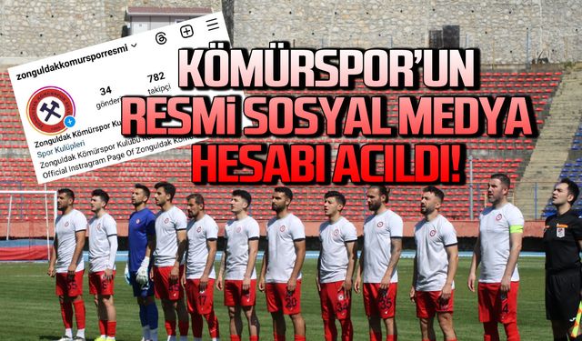 Zonguldak Kömürspor resmi sosyal medya hesabı açıldı!