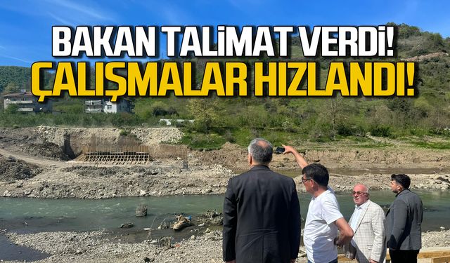 Bakan talimat verdi! Çalışmalar hızlandı!