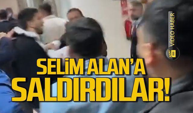 Ömer Selim Alan'a saldırdılar!