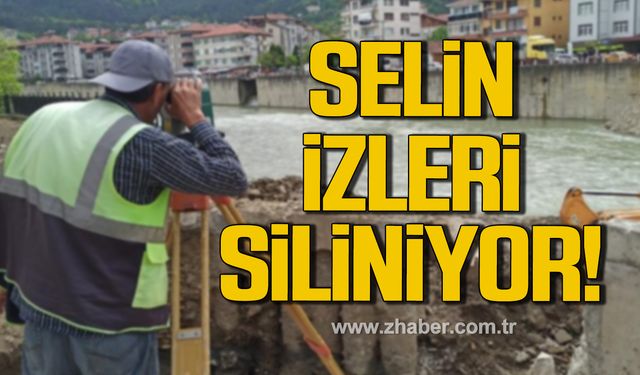 Devrek’te selin izleri siliniyor!