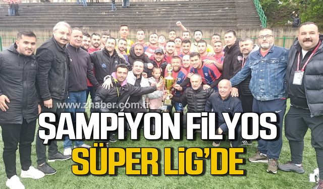 Şampiyon Filyos Ateşspor Süper Lig'de!