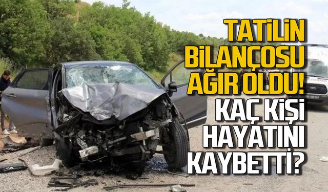 Bayramın bilançosu ağır oldu! Kaç kişi hayatını kaybetti!