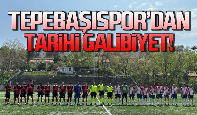 Tepebaşıspor’dan tarihi galibiyet!