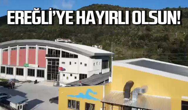 Kdz Ereğli Yarı Olimpik Yüzme Havuzu tamamlandı!