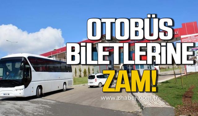 Kdz. Ereğli'de otobüs biletlerine zam!