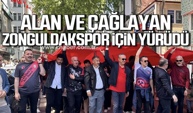 Mustafa Çağlayan ve Ömer Selim Alan Zonguldakspor için yürüdü!