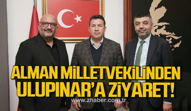 Alman Milletvekili Volkan Baran'dan Başkan Özcan Ulupınar'a ziyaret!