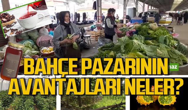 Bahçe pazarı projesinin avantajları neler?