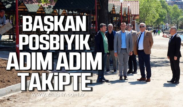 Başkan Halil Posbıyık Ereğli sahilinde adım adım takipte!