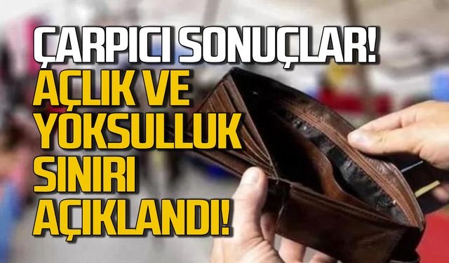 Mayıs 2024 açlık ve yoksulluk sınırı açıklandı!