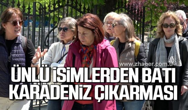 Cemiyet hayatının tanınan isimleri Amasra'da!