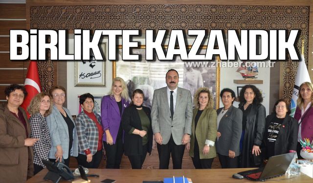 Kozlu CHP teşkilatından Altuğ Dökmeci’ye ziyaret!