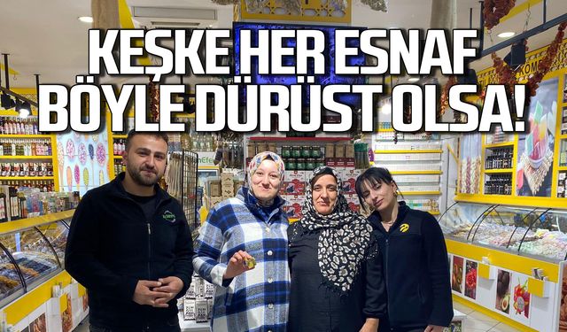 Kamera kayıtlarından buldu! Her esnaf böyle olsa!