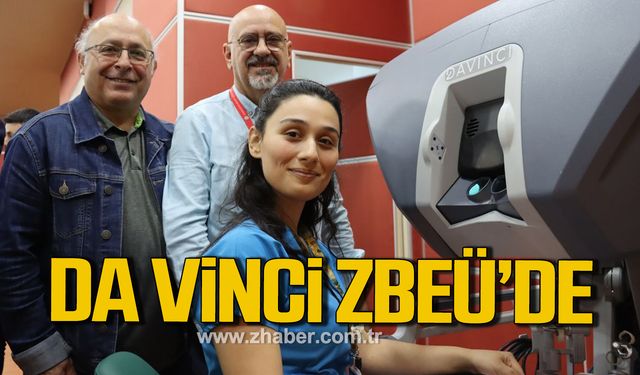 Da Vinci Robotik Cerrahi teknolojisi ZBEÜ'de!