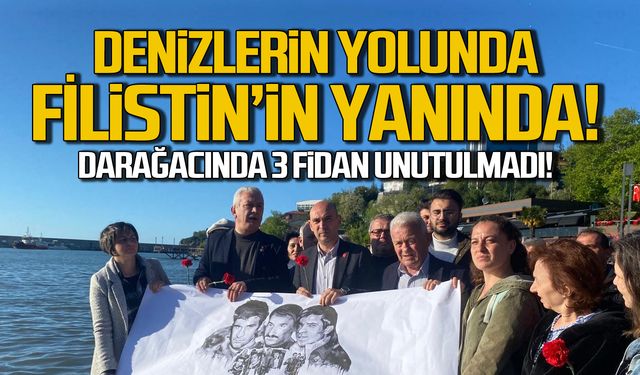 Deniz Gezmiş, Yusuf Aslan ve Hüseyin İnan Zonguldak'ta unutulmadı!