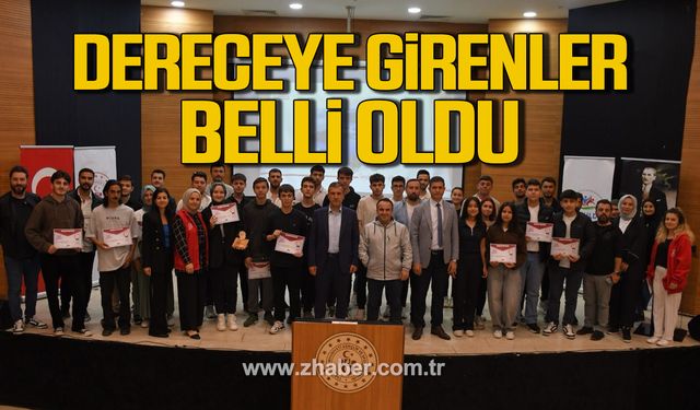 Zonguldak’ta bilgi yarışmasında dereceye girenler belli oldu!