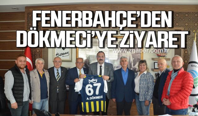 Fenerbahçe’den Başkan Dökmeci’ye ziyaret!