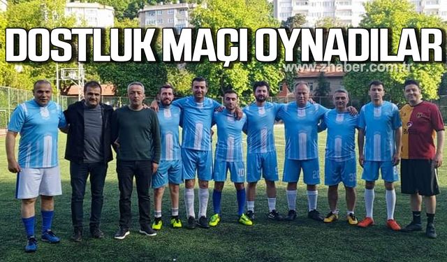 Sosyal Güvenlik haftasında dostluk maçı oynadılar!