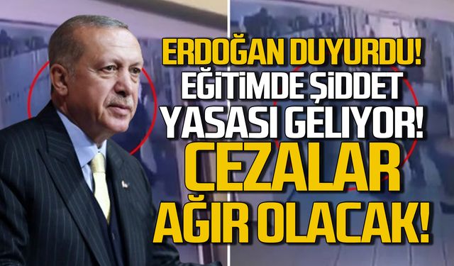 Eğitimde şiddet yasası geliyor! Cezalar ağırlaştırılacak!