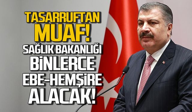 Sağlık Bakanlığı’ndan memur alımı duyurusu geldi!