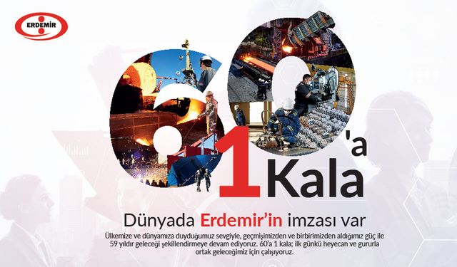 Erdemir 59 yaşında