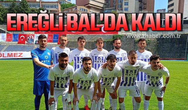 Kdz.Ereğli Belediyespor BAL'a yükseldi!