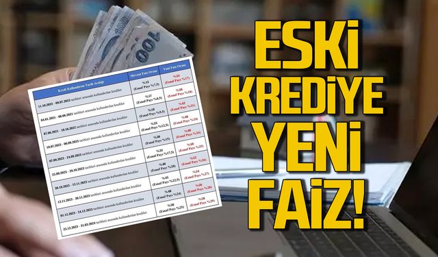 Esnaf kredi faiz oranları güncellendi!