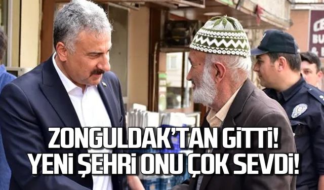 Zonguldak'tan gitti! Manisalılar onu çok sevdi!