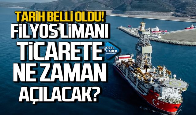 Filyos Limanı sivil ticarete ne zaman açılacak?