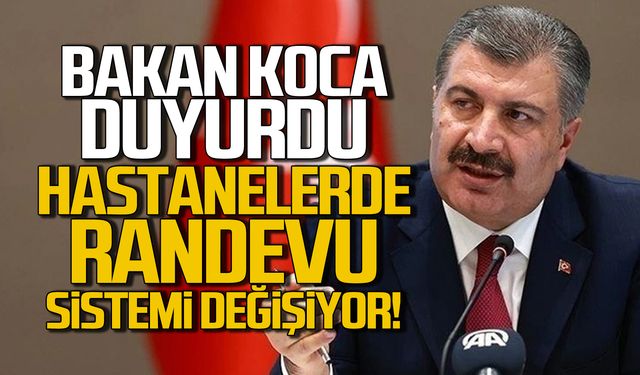 Hastanelerde randevu sistemi değişiyor!