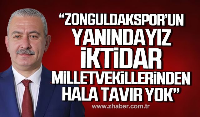 Zaimoğlu; "Şike olayına iktidar milletvekillerinden halen daha tavır yok"