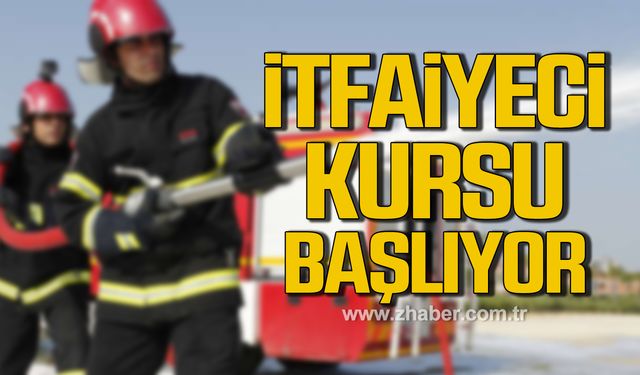 Kdz. Ereğli'de 15. gönüllü itfaiyeci kursu başlıyor!