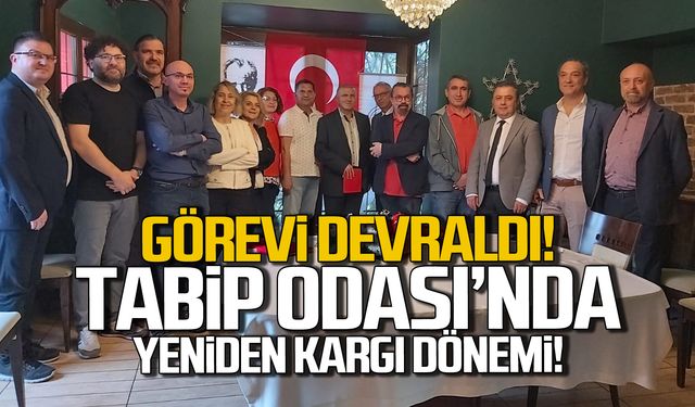 Görevi devraldı! Tabip Odası'nda yeniden Eksal Kargı dönemi!