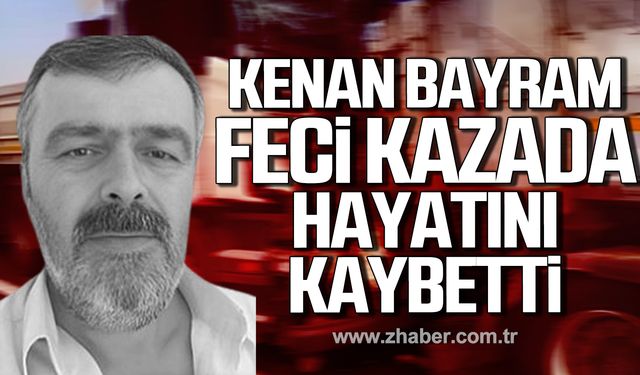 TIR şoförü Kenan Bayram feci kazada can verdi!