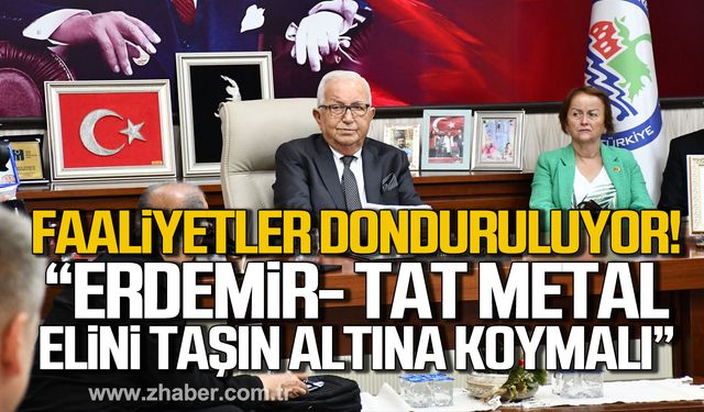 Posbıyık: "Erdemir, Tat Metal ve Çınar Boru taşın altına elini koymalı"