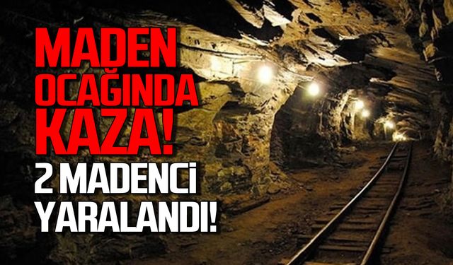 Maden ocağında göçük 1 ölü bir yaralı!