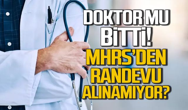 MHRS'den randevu alınamıyor! Hastalar isyan etti!