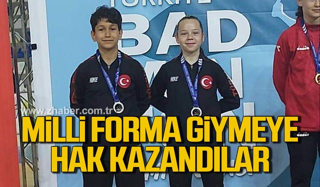 Badmintonda 2 genç sporcu Milli forma giymeye hak kazandı!