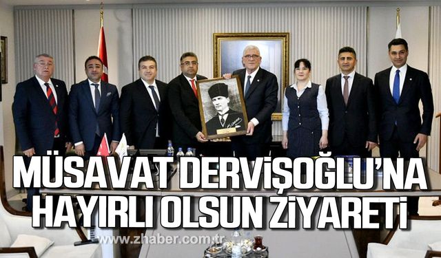 Özel Eğitim Kurumları Konfederasyon Yönetimi'nden Müsavat Dervişoğlu’na ziyaret!